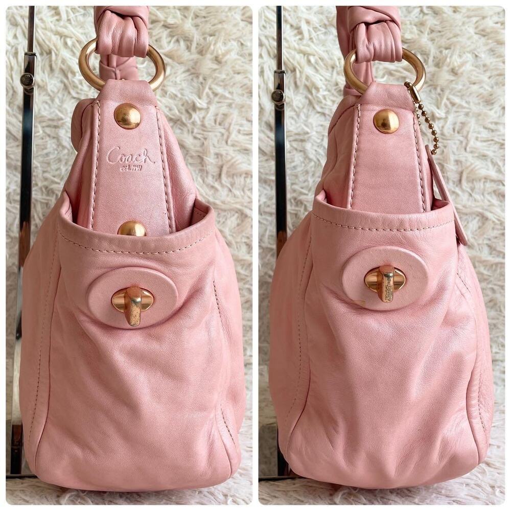Vintage Coach Parker Hobo in Light Pink HTF - Picture 5 of 9
